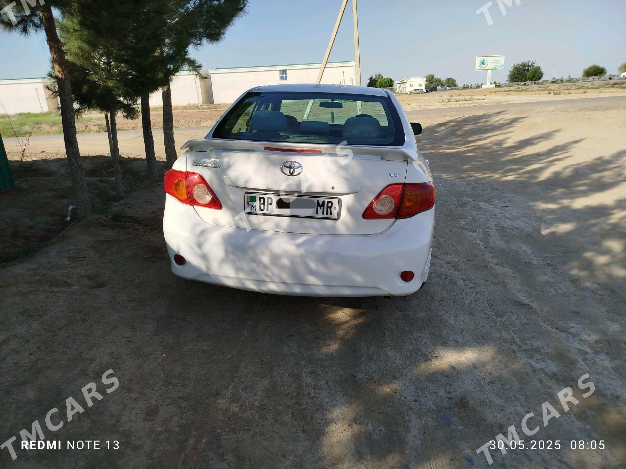 Toyota Corolla 2010 - 125 000 TMT - Мары - img 3