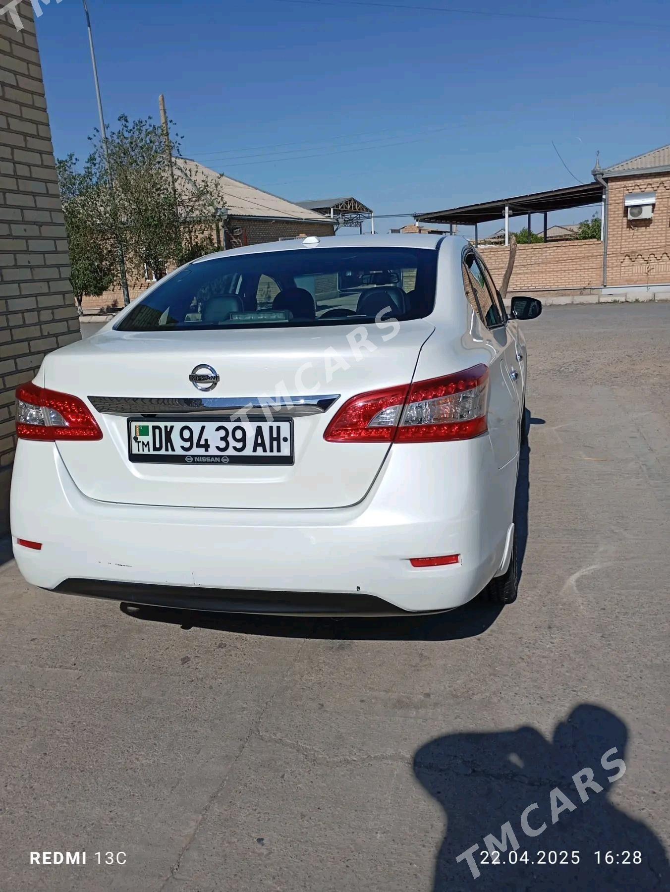 Nissan Sentra 2014 - 110 000 TMT - Ak bugdaý etraby - img 2