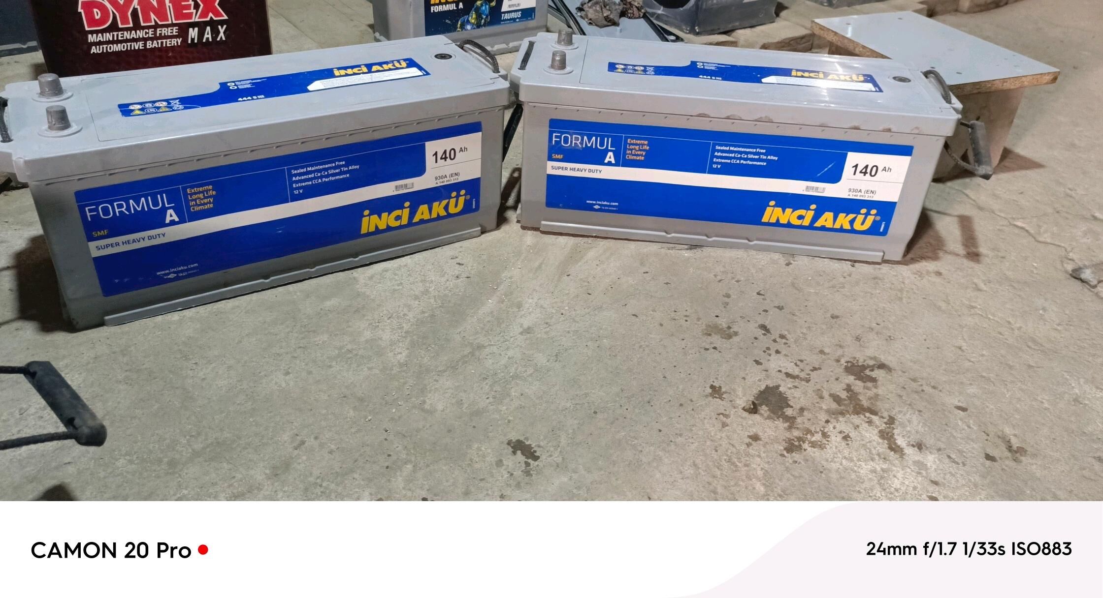 İnci akü 140 v 2 000 TMT - Türkmenbaşy - img 2