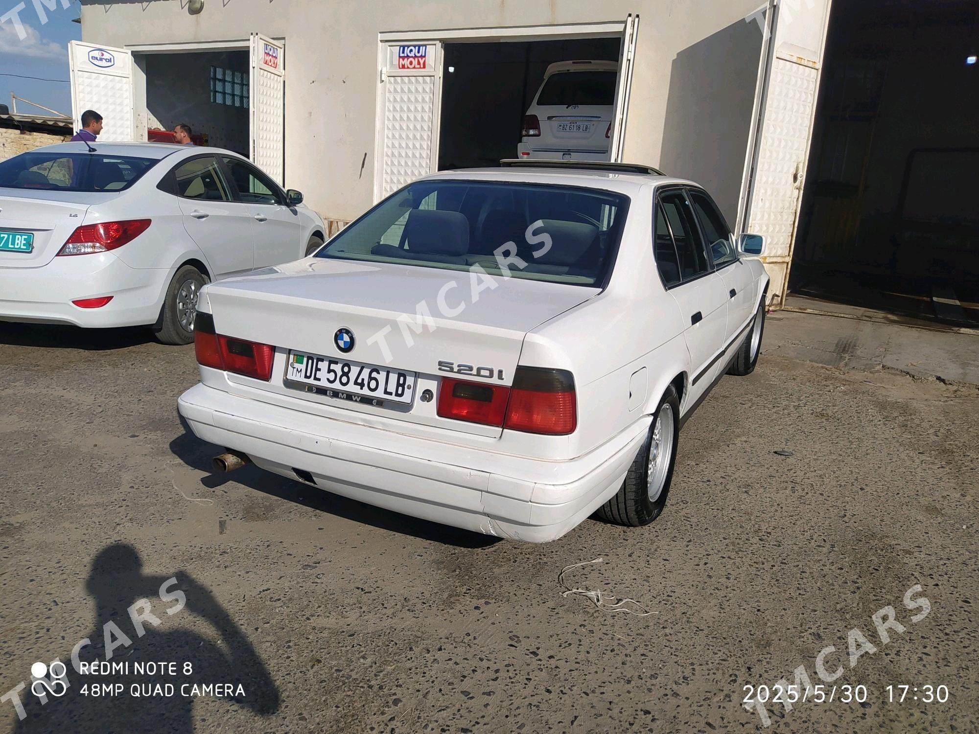BMW 520 1990 - 45 000 TMT - Туркменабат - img 10