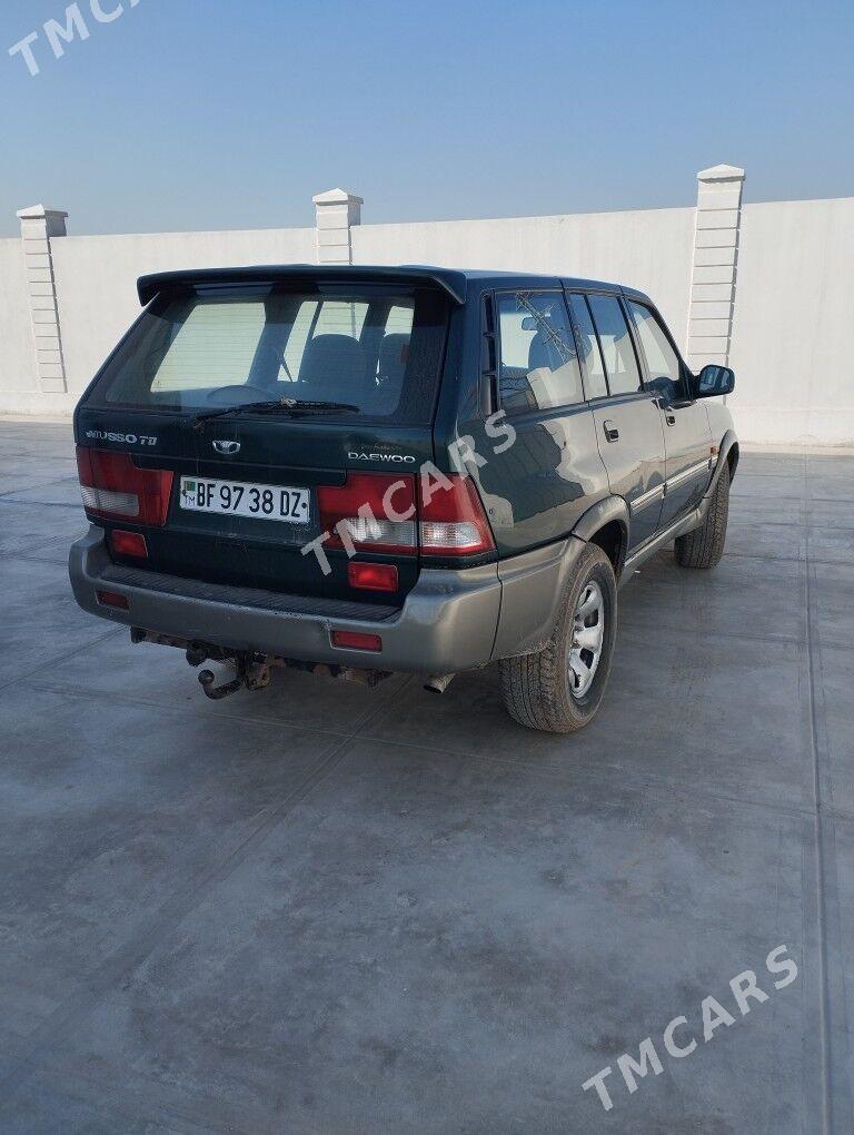 Daewoo Musso MJ 2001 - 65 000 TMT - Шабатский этрап - img 2