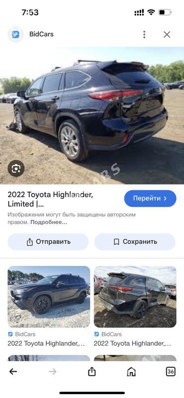 Toyota Highlander 2022 - 535 000 TMT - Mary - img 6