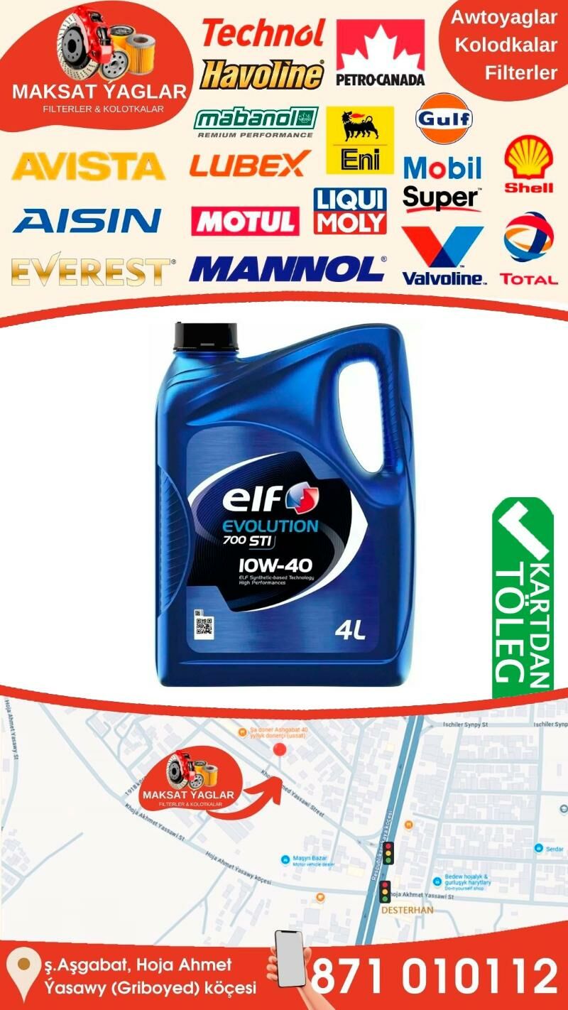 ELF ORGINAL MOTOR YAGY - Aşgabat - img 1