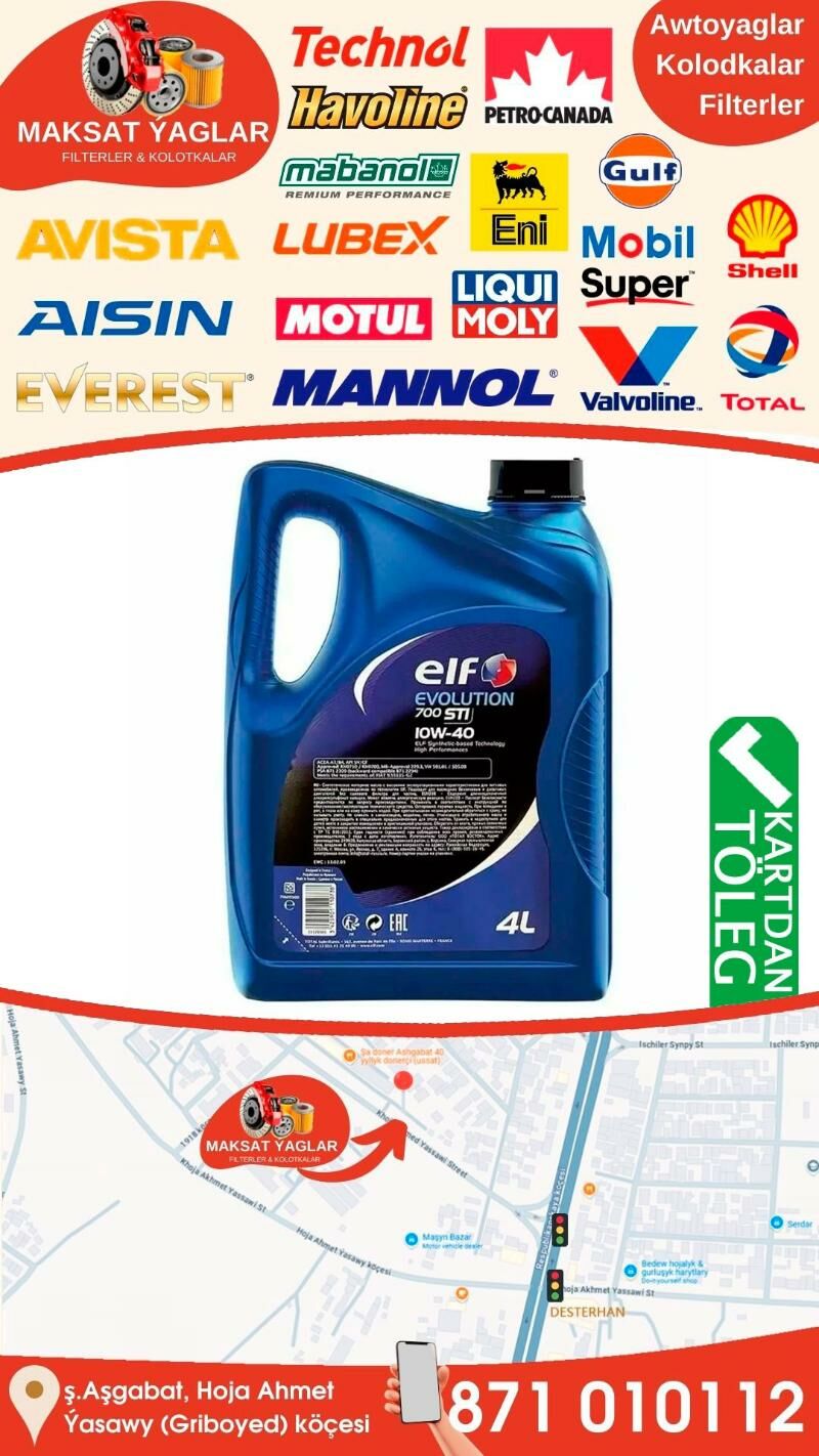 ELF ORGINAL MOTOR YAGY - Aşgabat - img 2