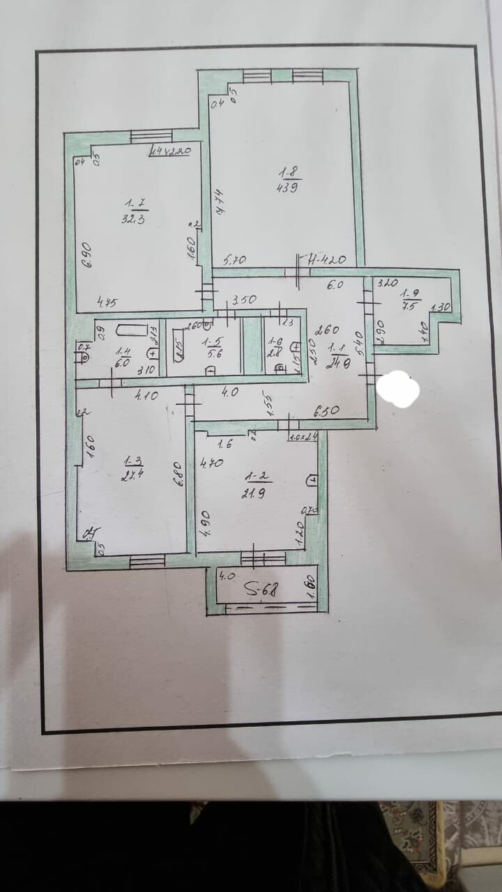 13 этап 3 комн элитка  elitny - Aşgabat - img 2