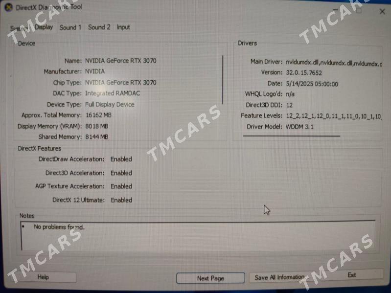 Ryzen 5 RTX 3070 - Ашхабад - img 5