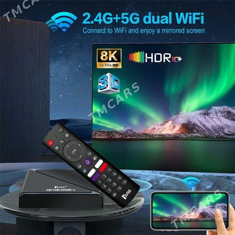ANDROID TUNER 4K 1 YYL GARANTIYA - Ашхабад - img 2