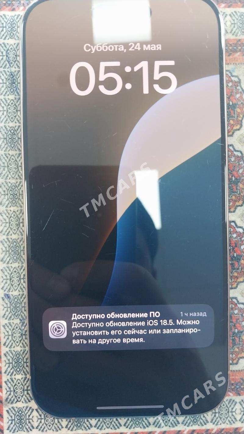 Iphon 16pro 128 2sim 100% - Aşgabat - img 2