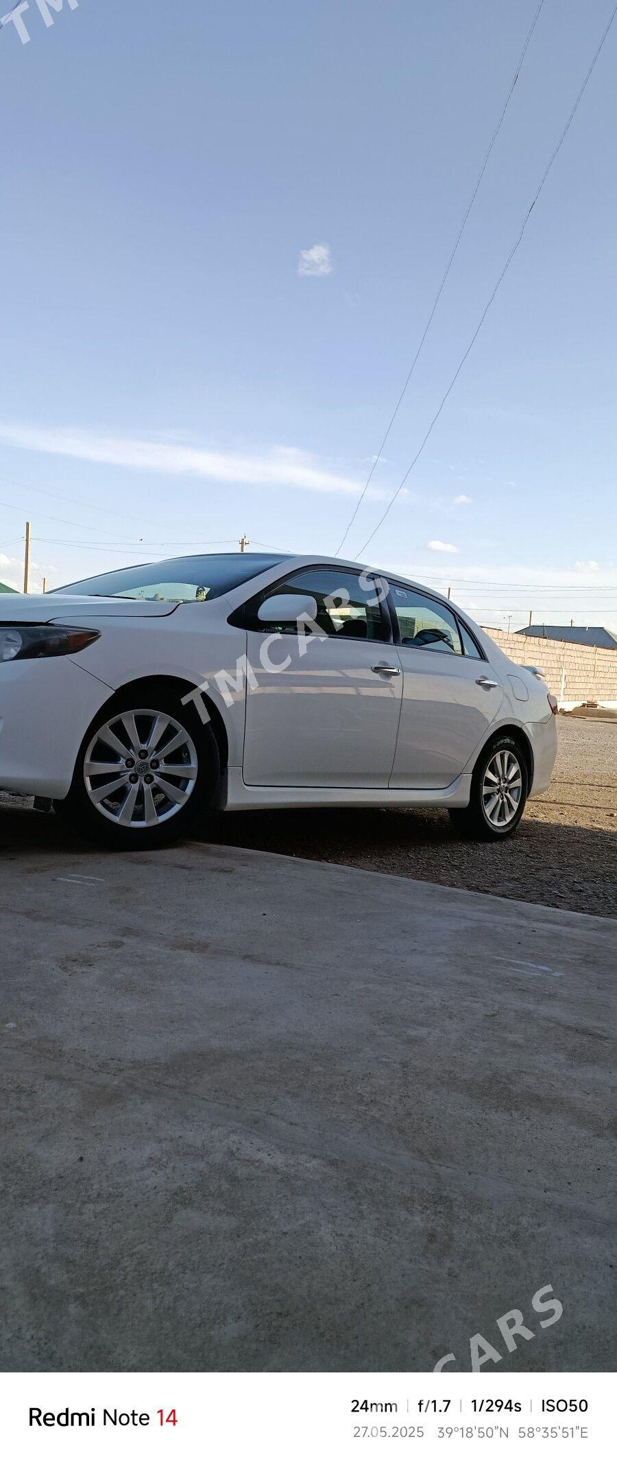 Toyota Corolla 2010 - 145 000 TMT - Ак-Бугдайский этрап - img 2