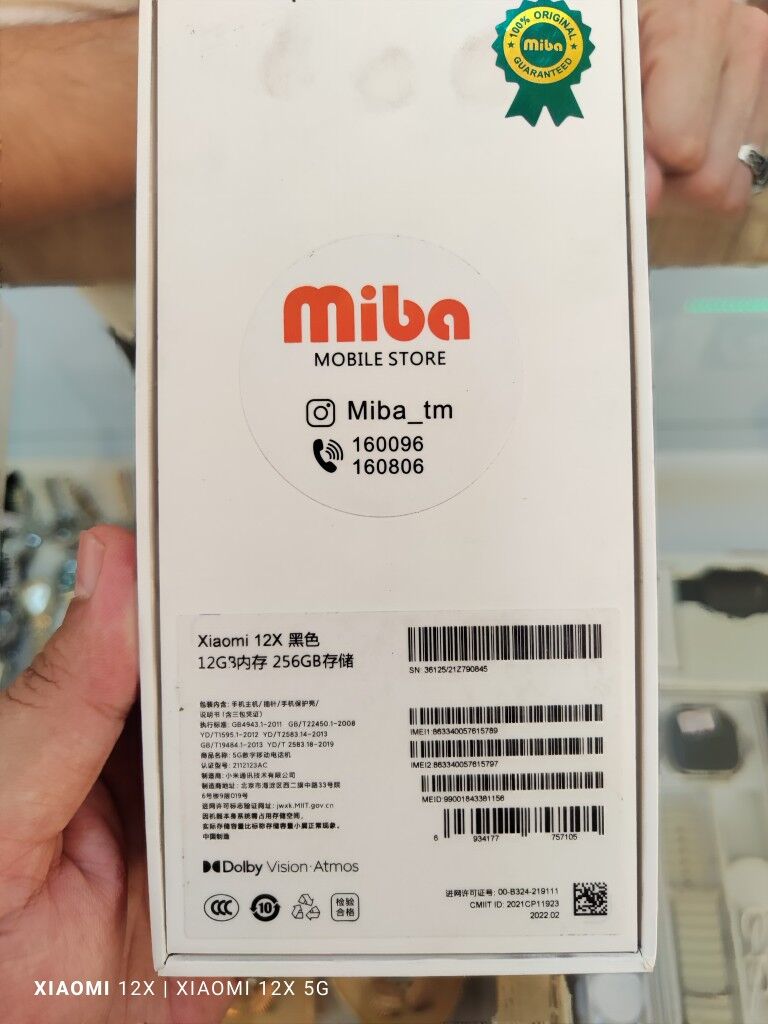 Xiaomi 12x 12/256 - Гызыларбат - img 3