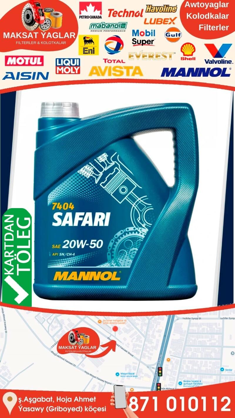 MOTOR YAGY MANNOL МОТОРНОЕ МАС - Ашхабад - img 2