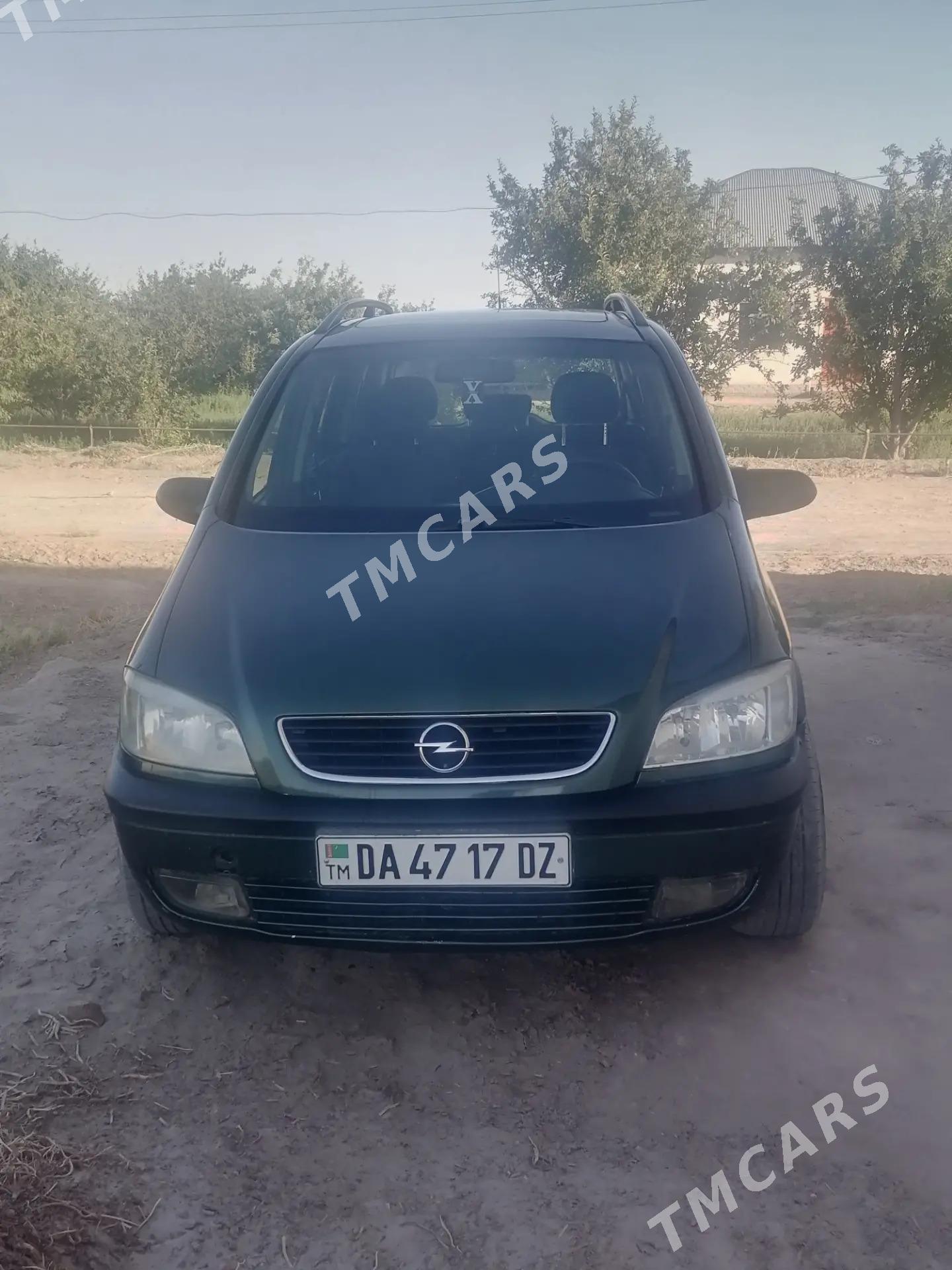Opel Zafira 1999 - 75 000 TMT - Шабатский этрап - img 6