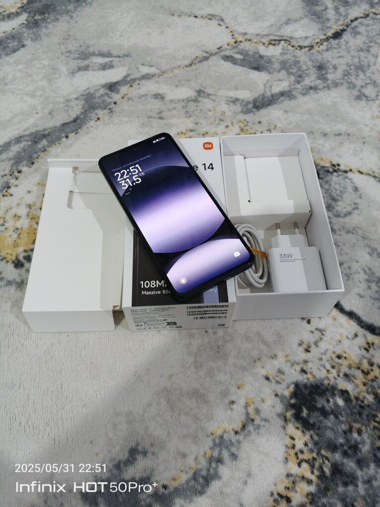 Redmi Note14 8/128gb - Гызыларбат - img 3