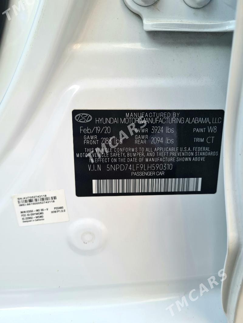 Hyundai Elantra 2020 - 229 000 TMT - Aşgabat - img 8