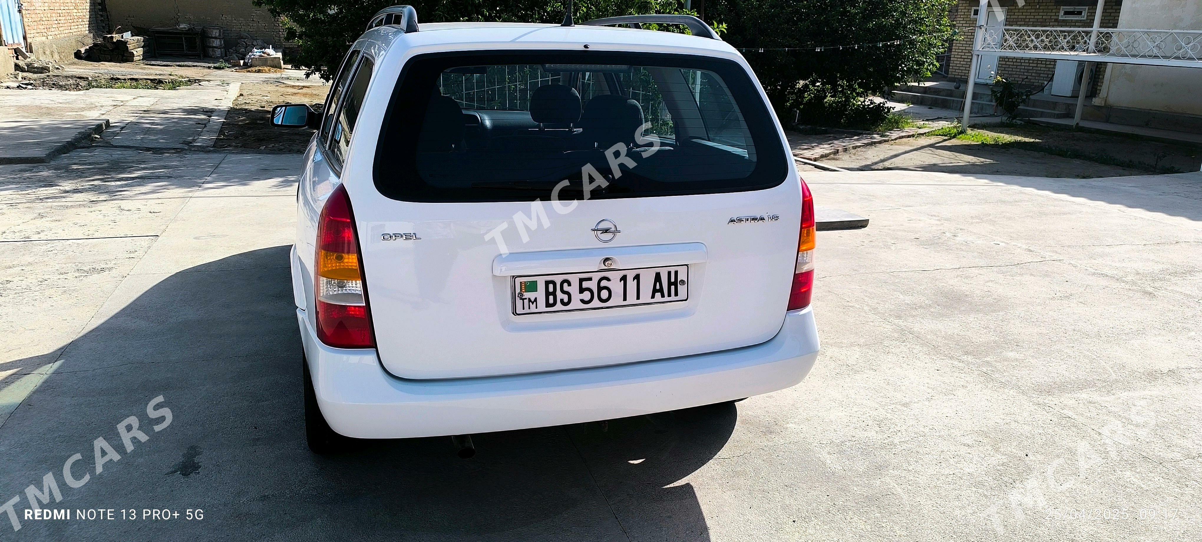 Opel Astra 2002 - 89 000 TMT - Бахарден - img 4