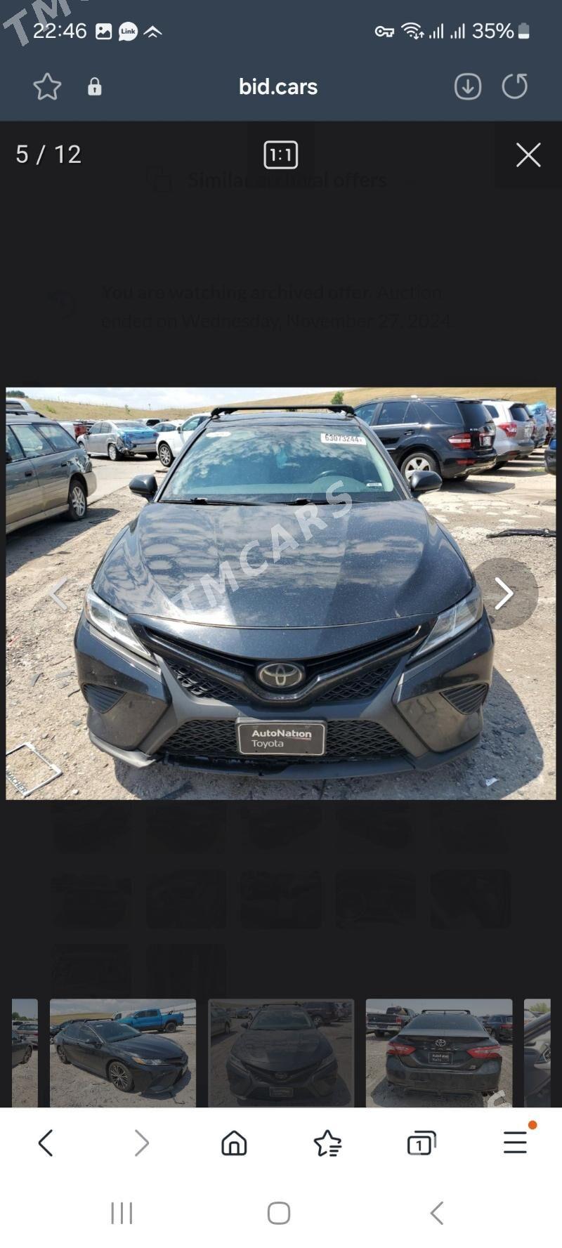 Toyota Camry 2020 - 318 000 TMT - Aşgabat - img 7