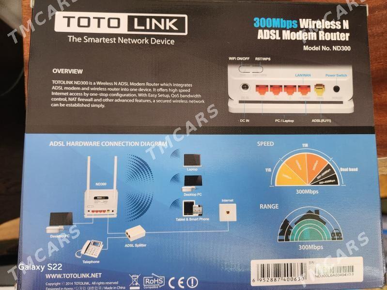 Wifi router Toto Link - Aşgabat - img 2