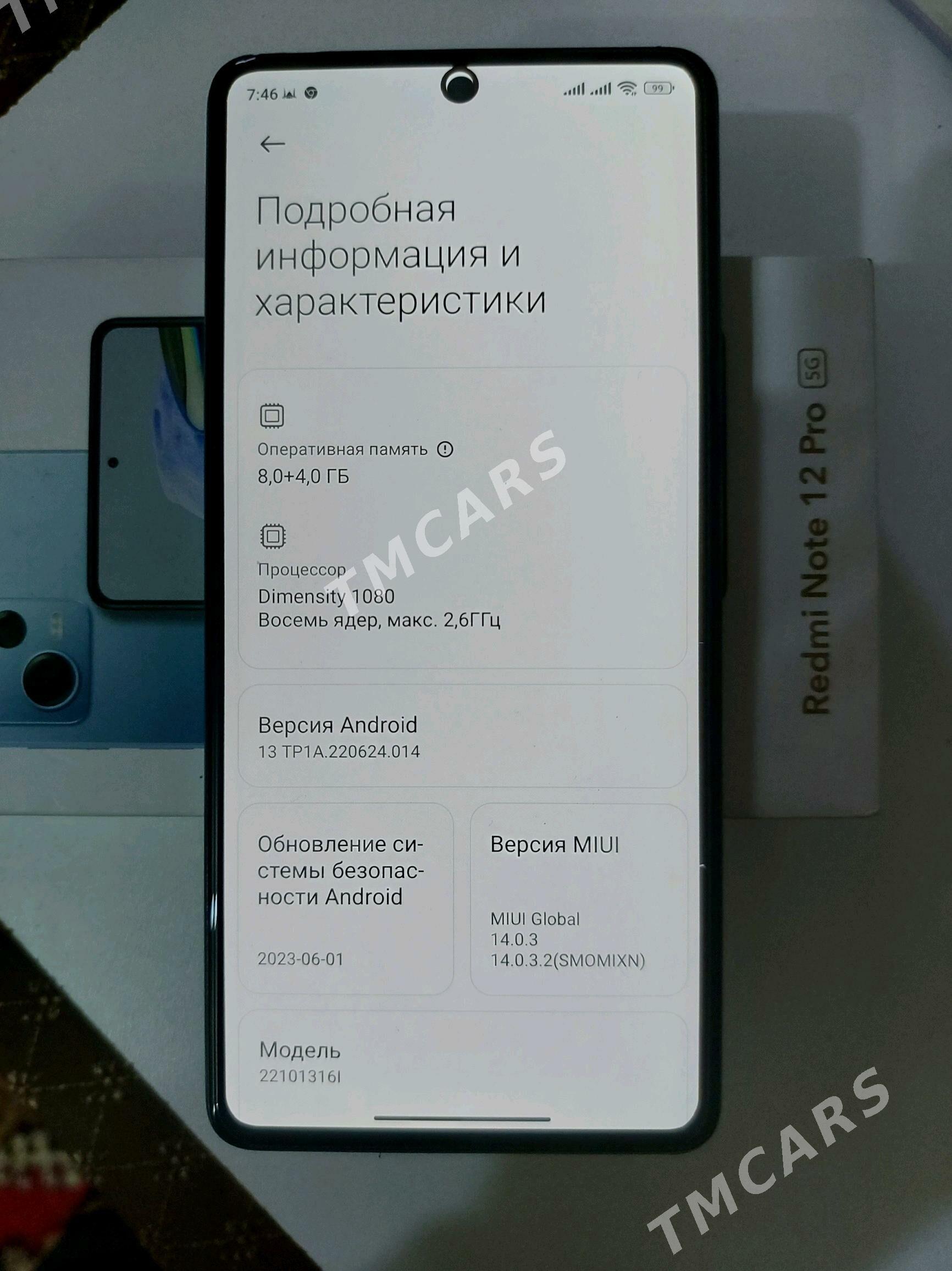 Redmi not 12pro 5G - Türkmenabat - img 3
