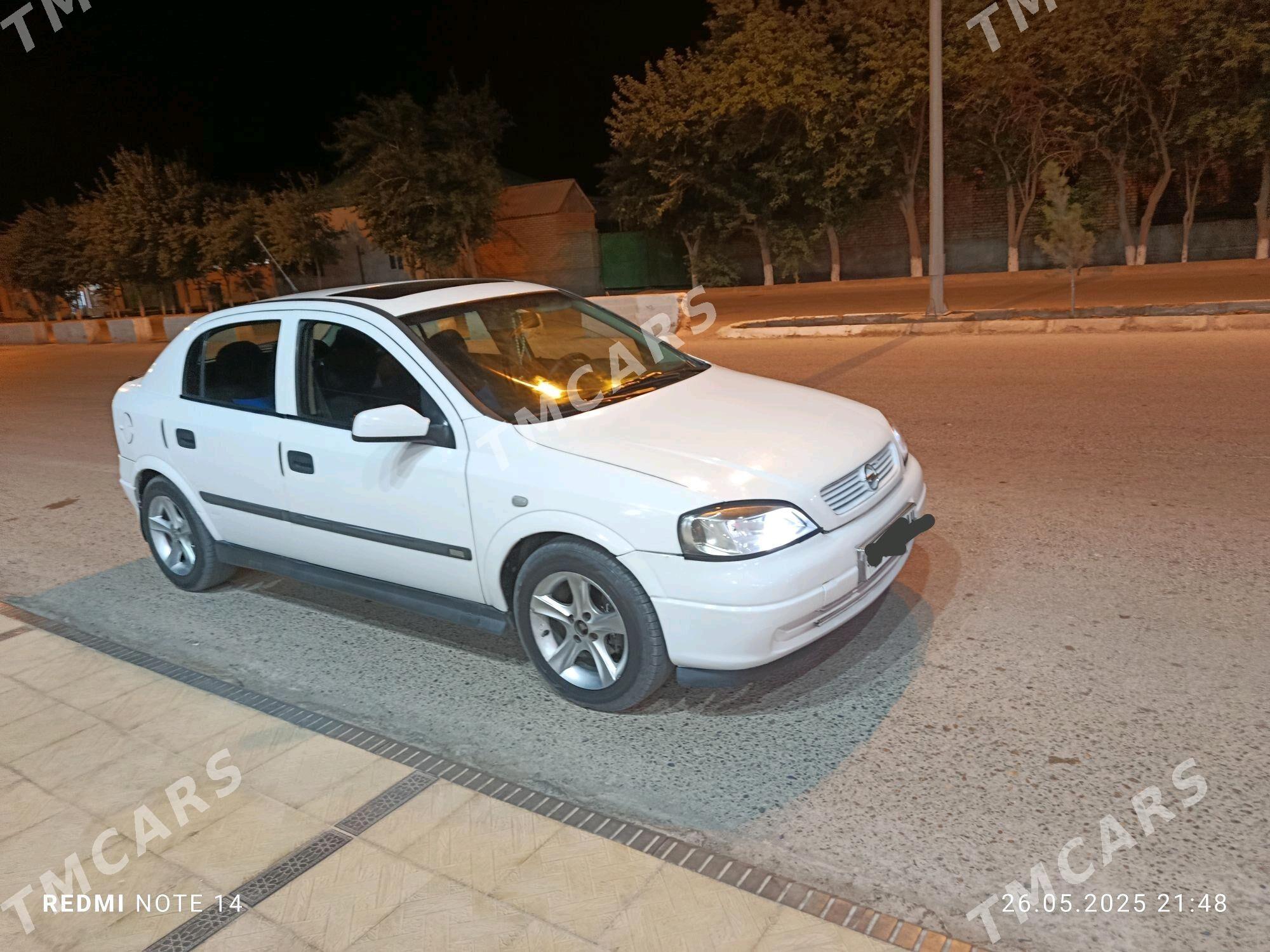 Opel Astra 2001 - 62 000 TMT - Бабадайхан - img 2