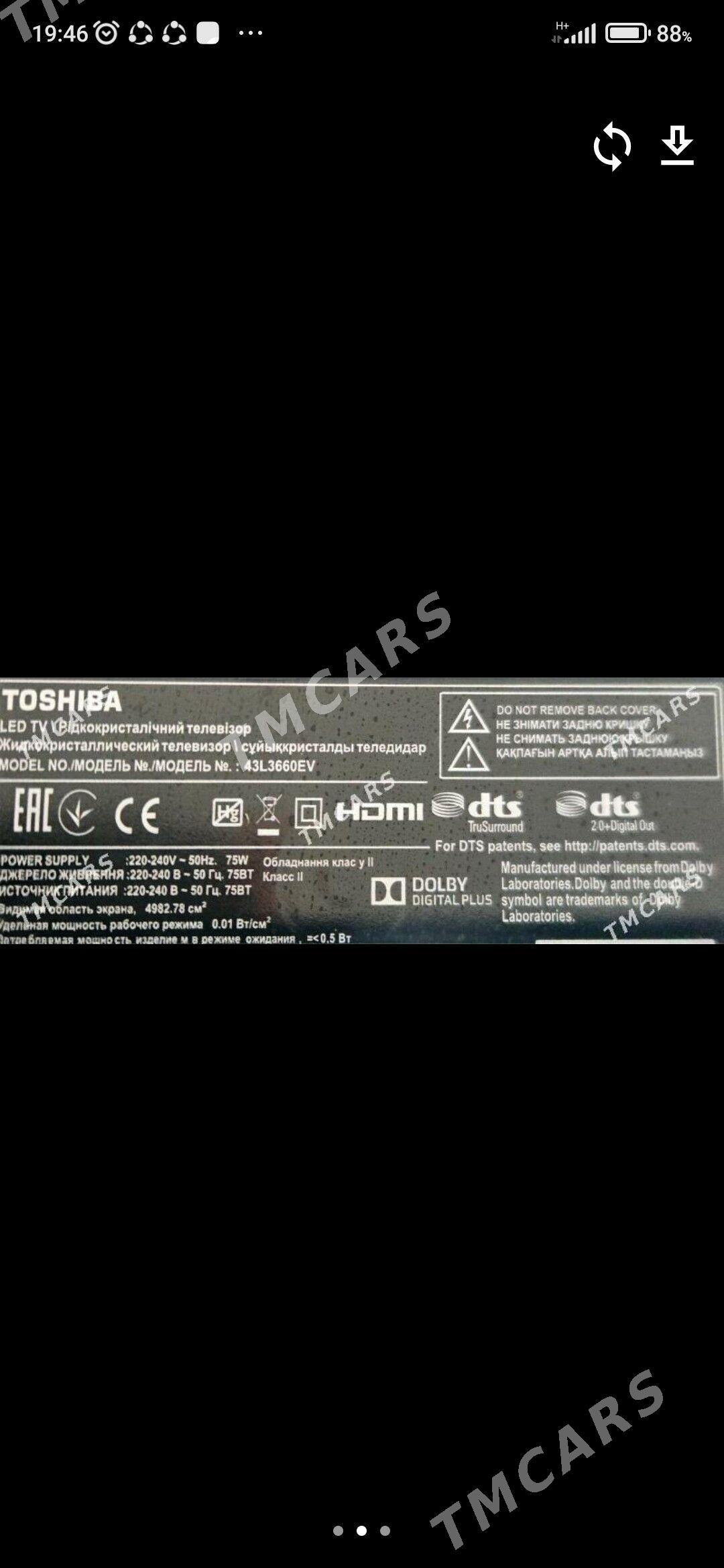 Televizor TOSHIBO 43 LED TV - Ашхабад - img 2