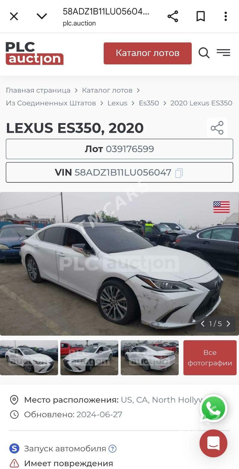 Lexus ES 350 2019 - 690 000 TMT - Aşgabat - img 5
