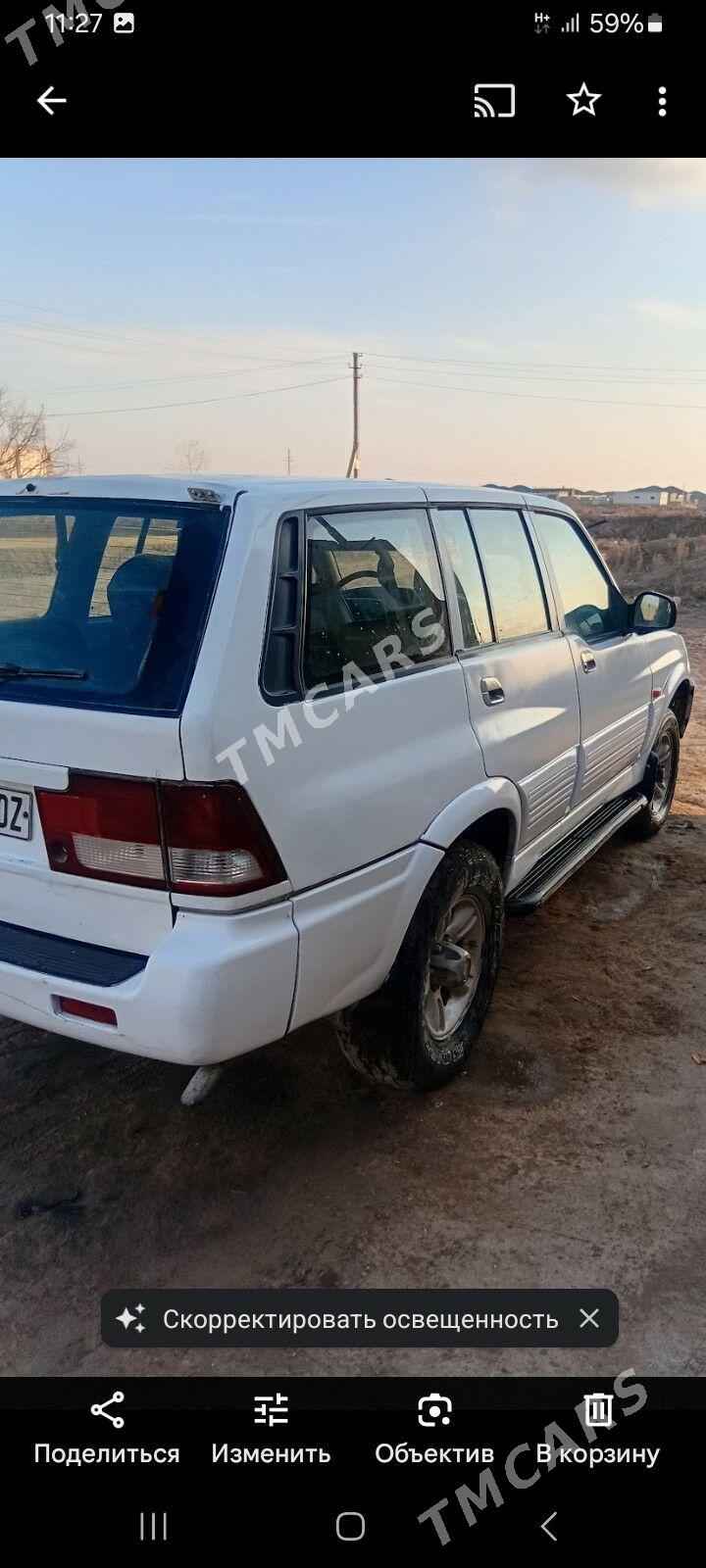 SsangYong Musso 2001 - 20 000 TMT - Дашогуз - img 4