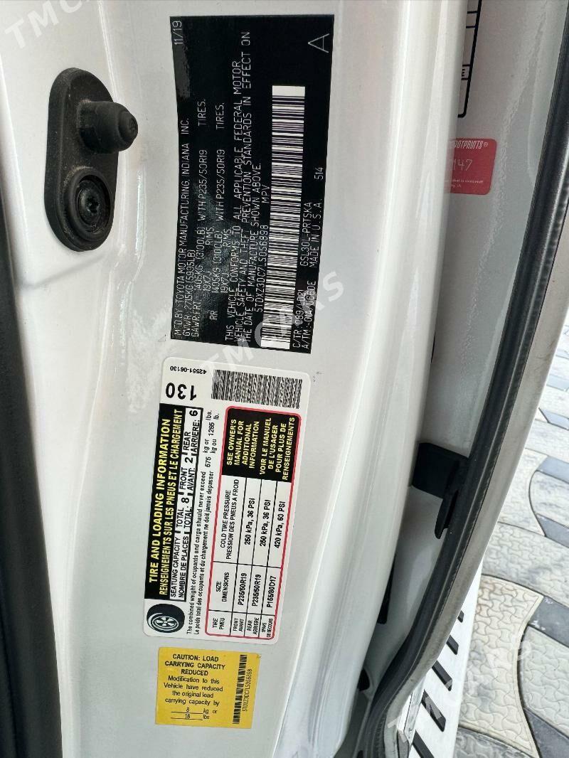 Toyota Sienna 2019 - 409 500 TMT - Aşgabat - img 8