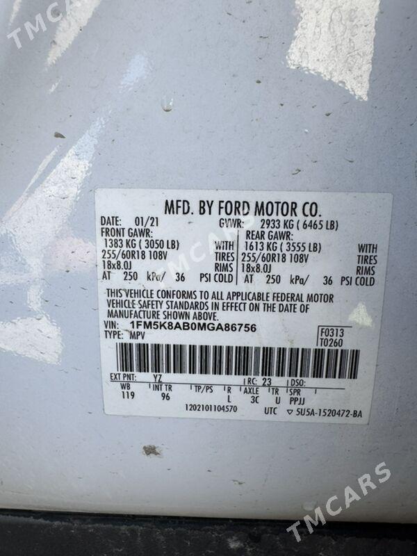 Ford Explorer 2021 - 250 000 TMT - Mary - img 8
