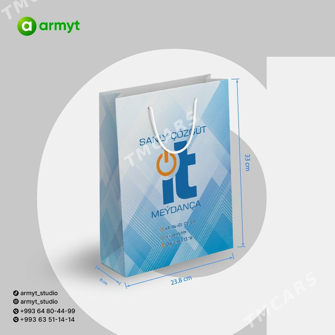 SUMKA PAKET KRAFT KARTON EKO - Aşgabat - img 2