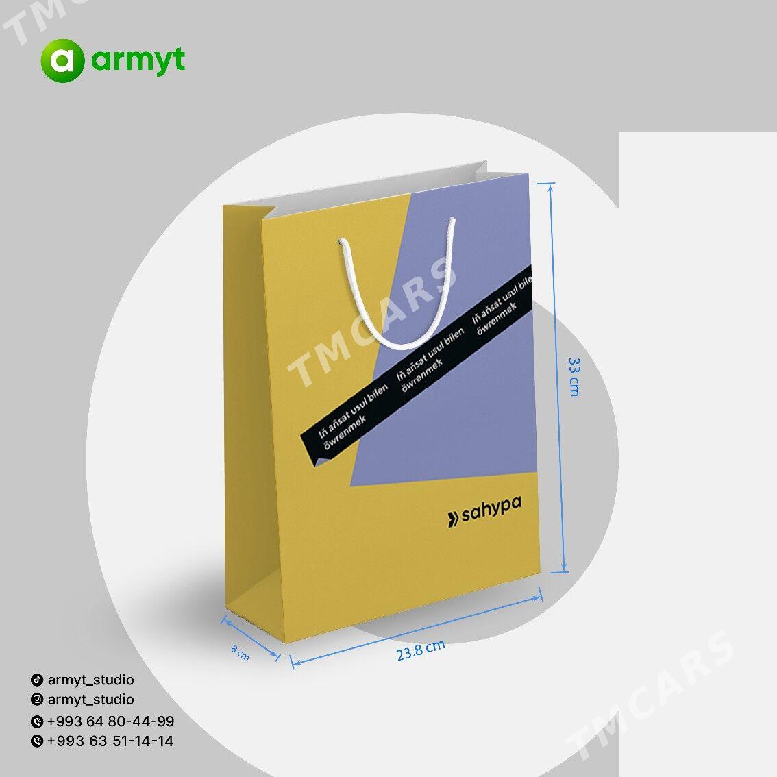SUMKA PAKET KRAFT KARTON EKO - Aşgabat - img 3
