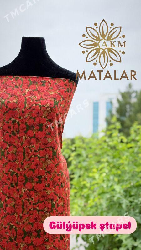 Gülýüpek shtapel matalary - Dosaaf - img 3