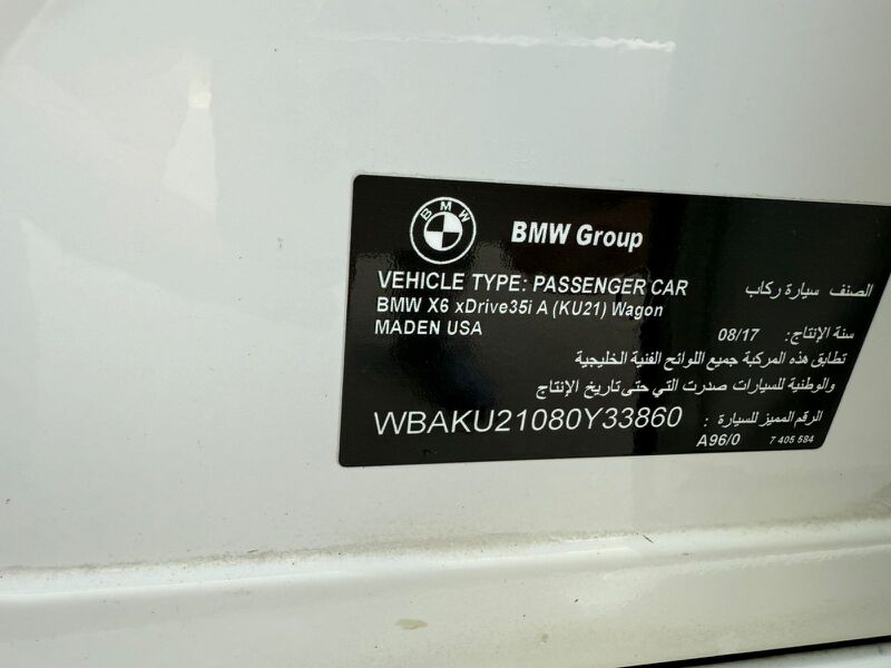 BMW X6 2017 - 630 000 TMT - Aşgabat - img 5