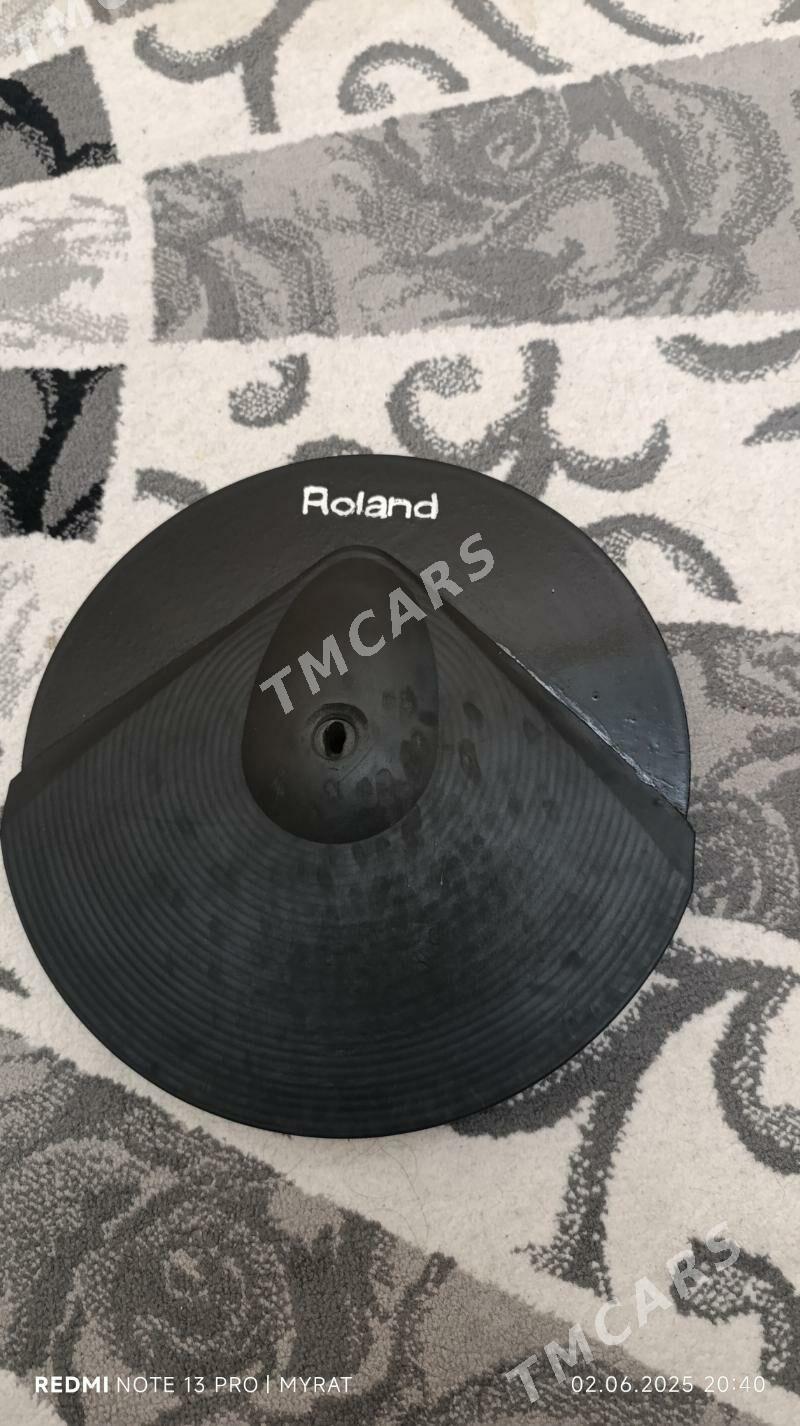 Baraban roland td 6 tarelka - Moskowskiý köç. (10 ýyl abadançylyk şaýoly) - img 2