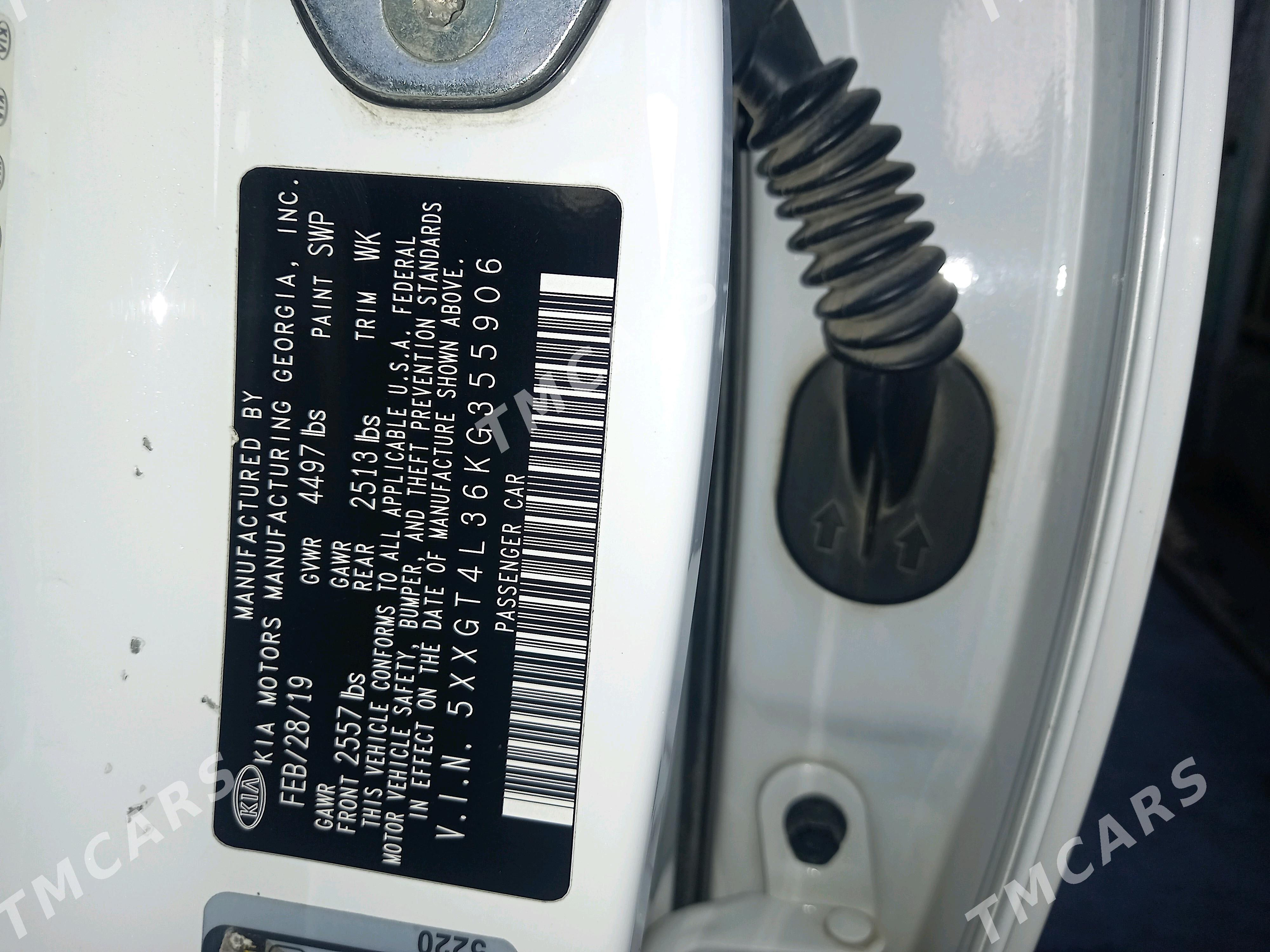 Kia Optima 2019 - 180 000 TMT - Aşgabat - img 4