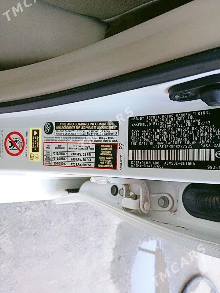Toyota Camry 2013 - 270 000 TMT - Туркменабат - img 7