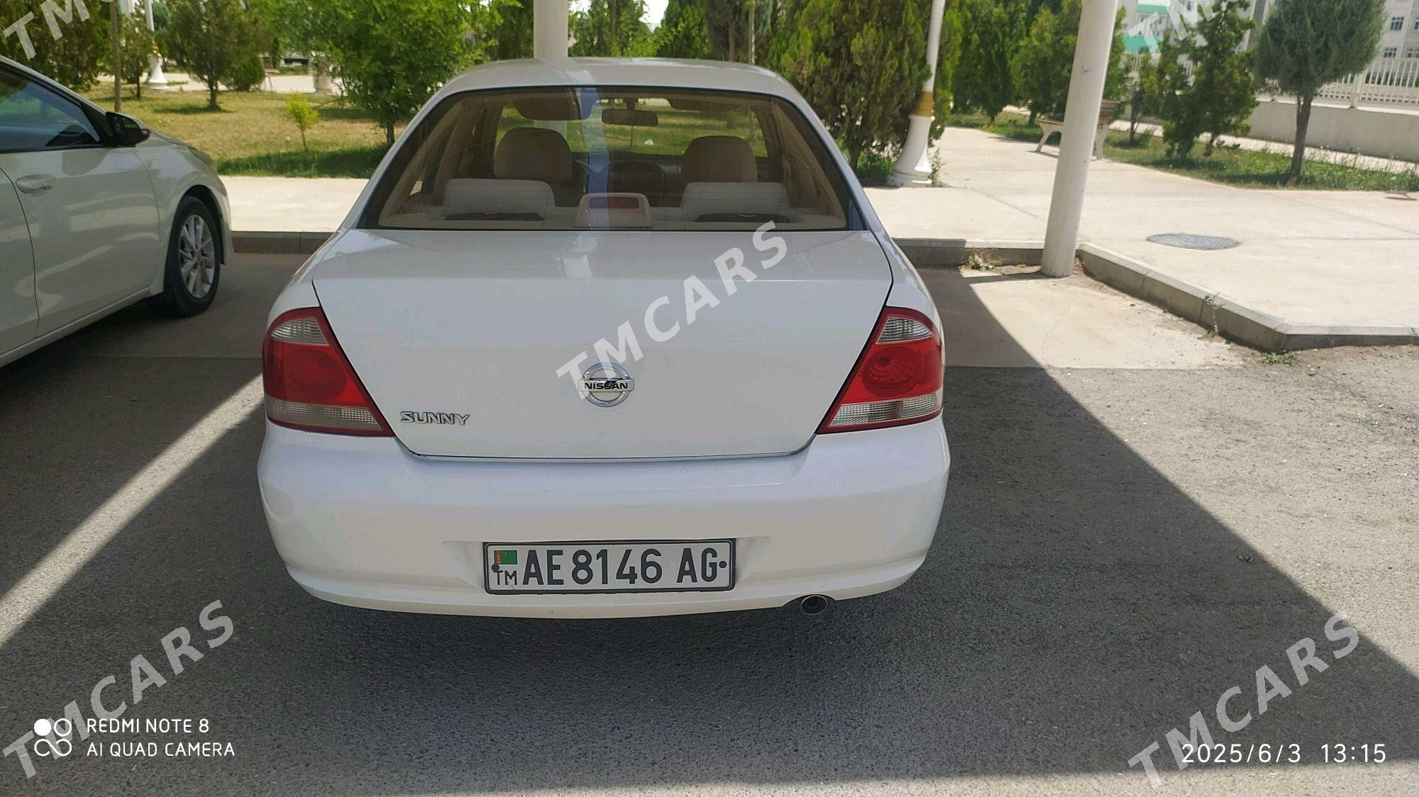 Nissan Sunny 2008 - 110 000 TMT - Ашхабад - img 3