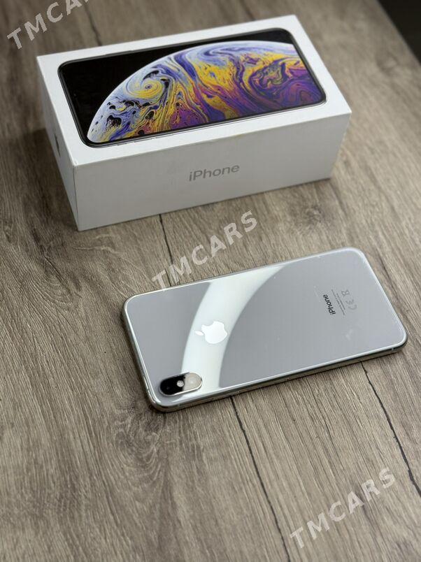 iPhone Xs Max 256gb 77%silver - Ашхабад - img 3