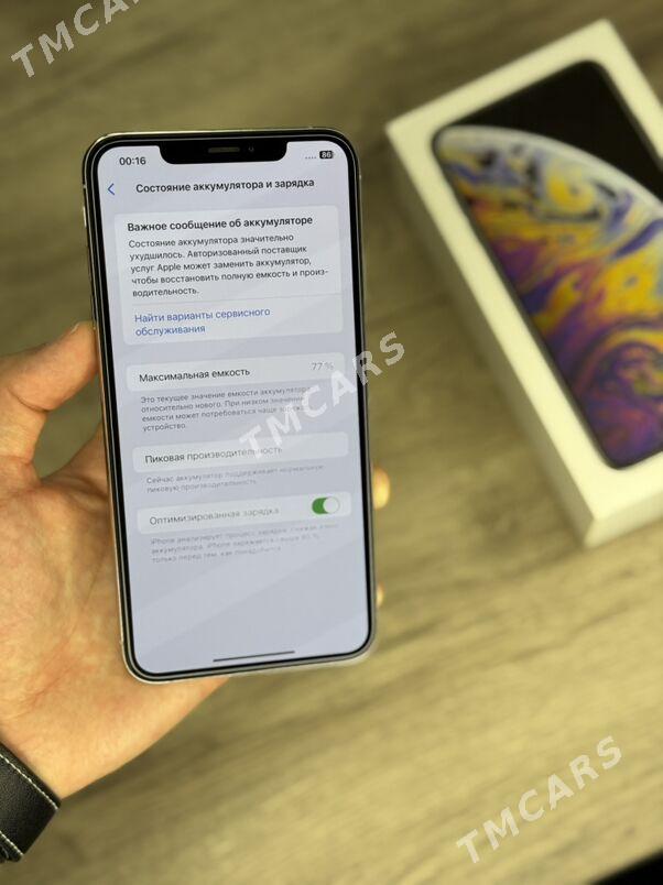 iPhone Xs Max 256gb 77%silver - Ашхабад - img 9