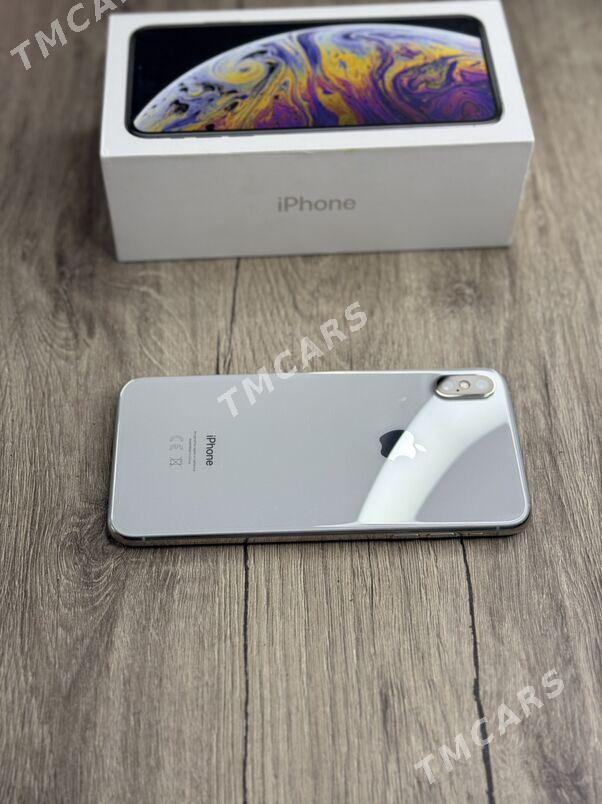 iPhone Xs Max 256gb 77%silver - Ашхабад - img 4