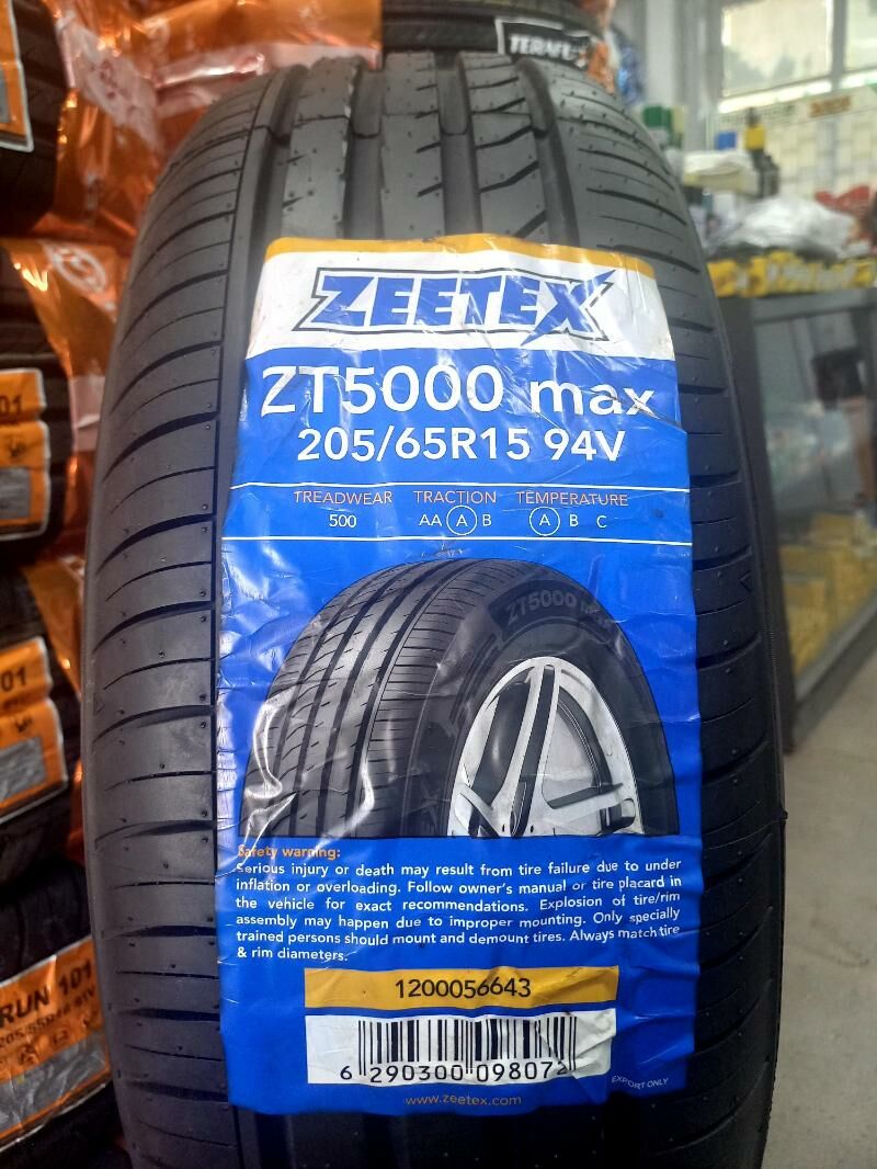 Teker 205 65 15 Zeteex 880 TMT - Ак-Бугдайский этрап - img 1