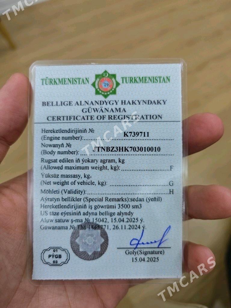 Toyota Camry 2019 - 535 000 TMT - Aşgabat - img 7