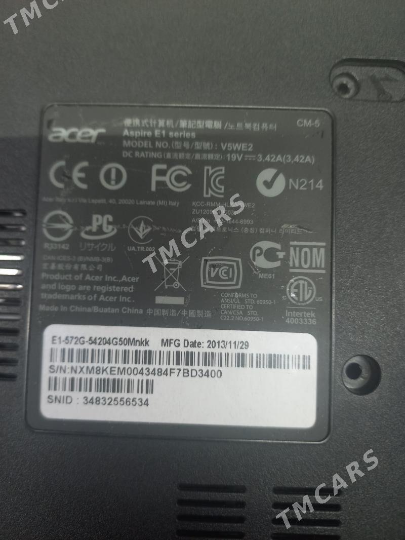 notbuk korpus acer - Ашхабад - img 3