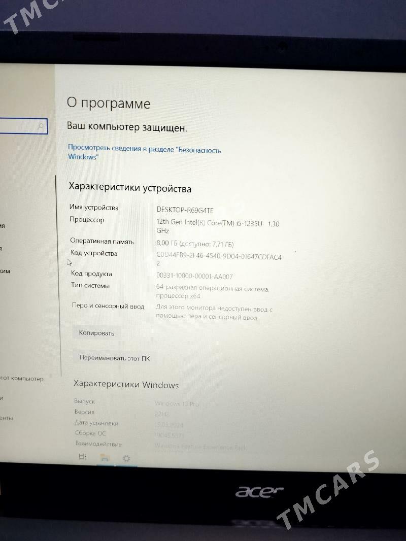 Acer Aspire 3 i5 12 - Aşgabat - img 5