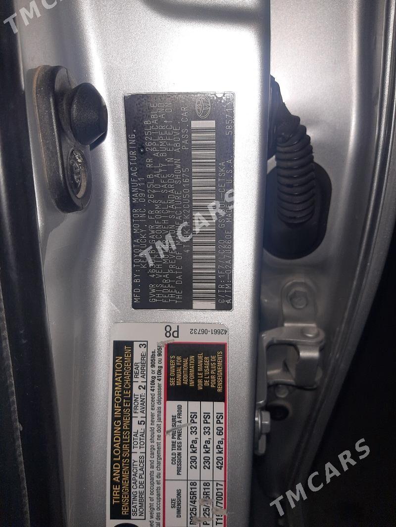 Toyota Camry 2012 - 223 000 TMT - Ашхабад - img 9