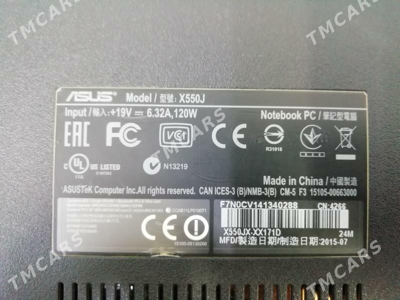 NOUTBUK ASUS X550J - Daşoguz - img 3