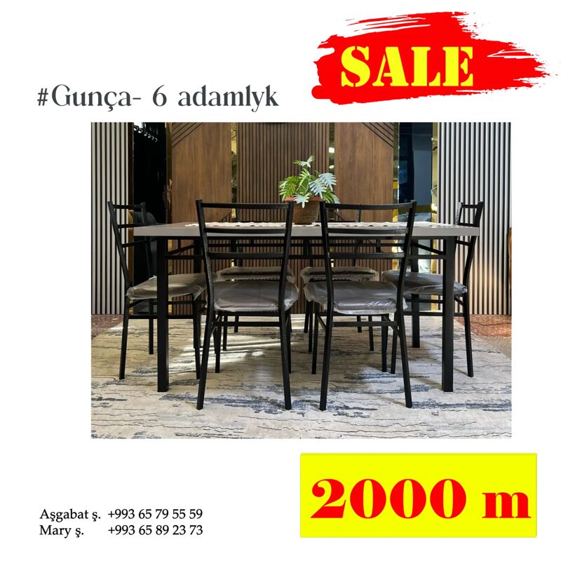 Stol Stul Aşhana - Ашхабад - img 4