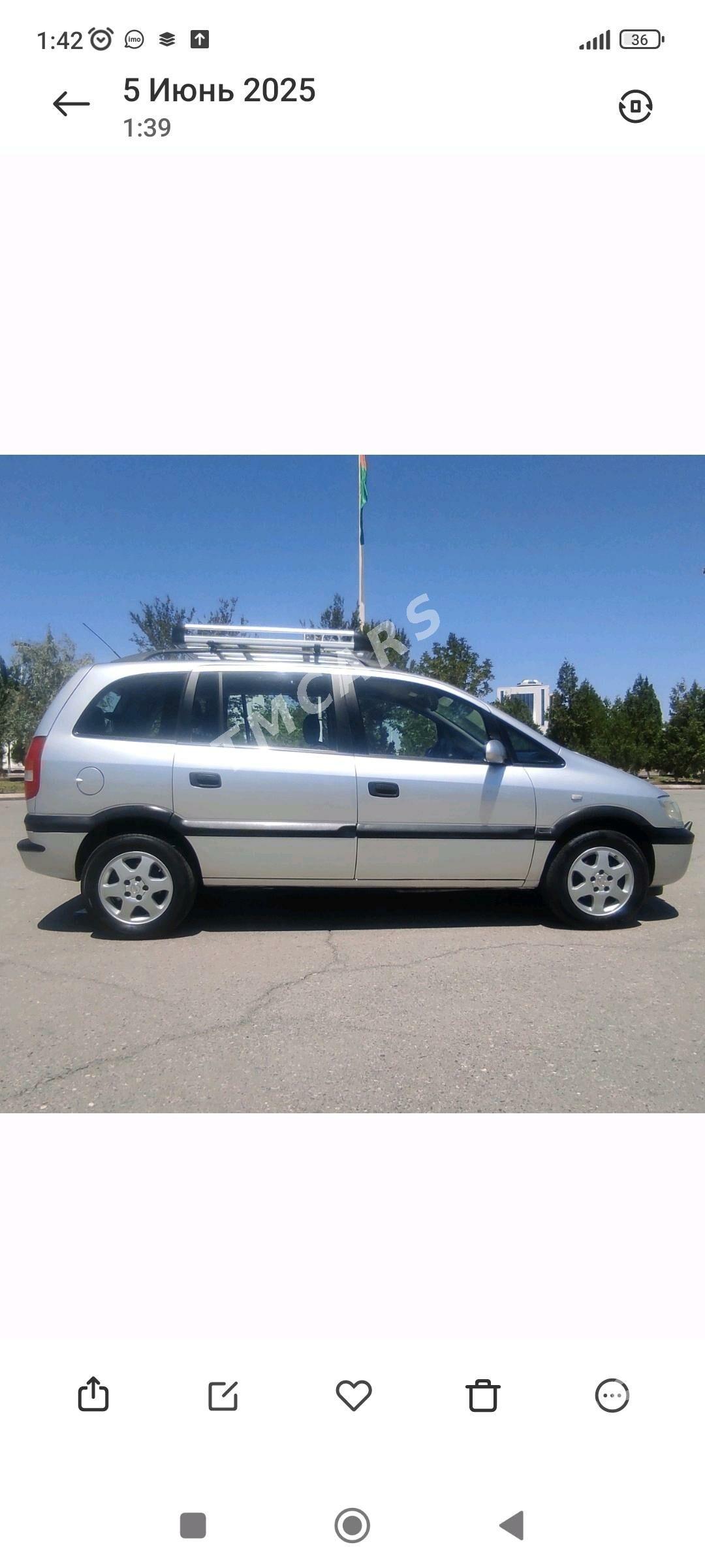 Opel Zafira 2003 - 100 000 TMT - Daşoguz - img 8