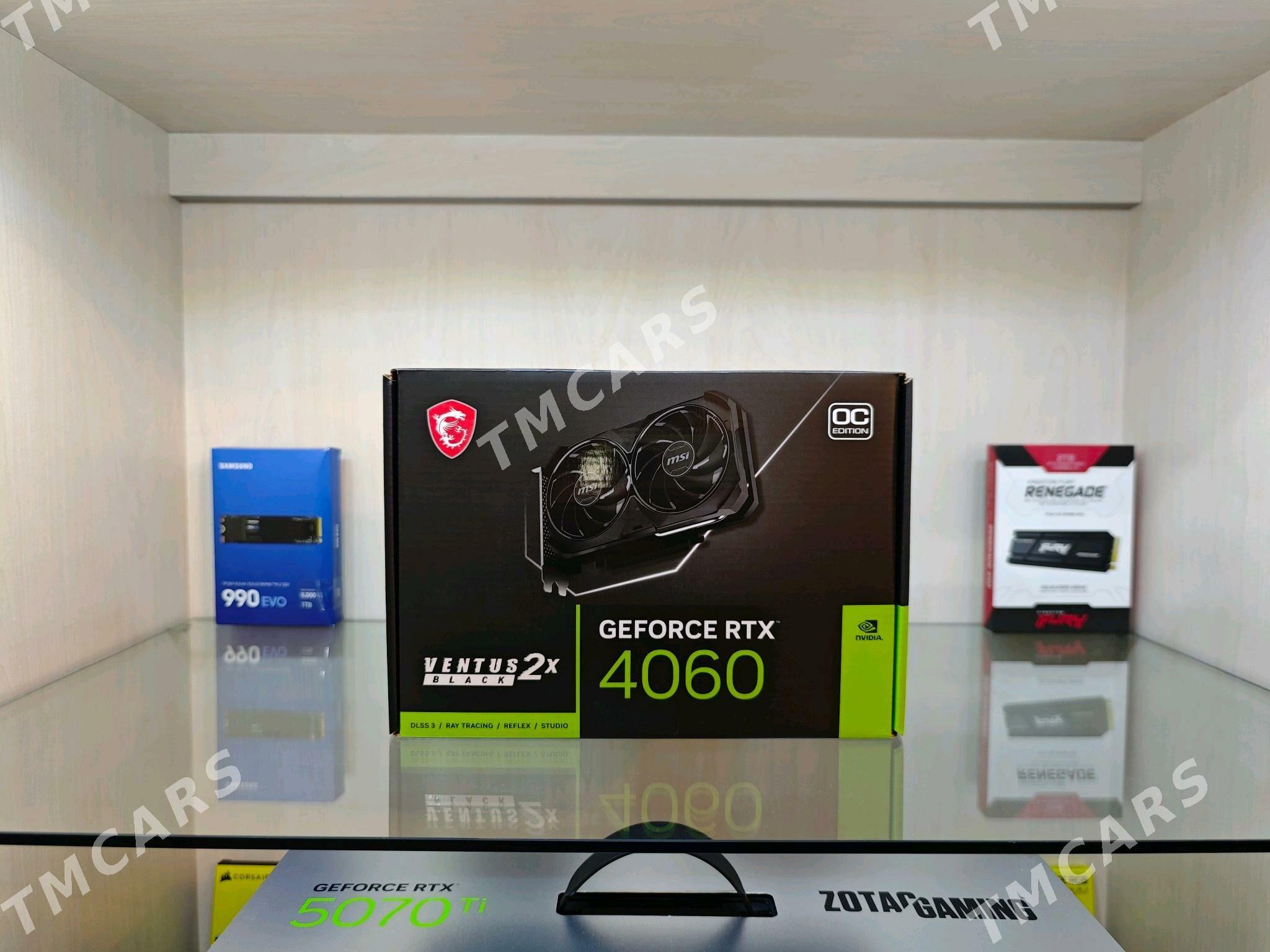 RTX 4060 MSI VENTUS BLACK - Ашхабад - img 2
