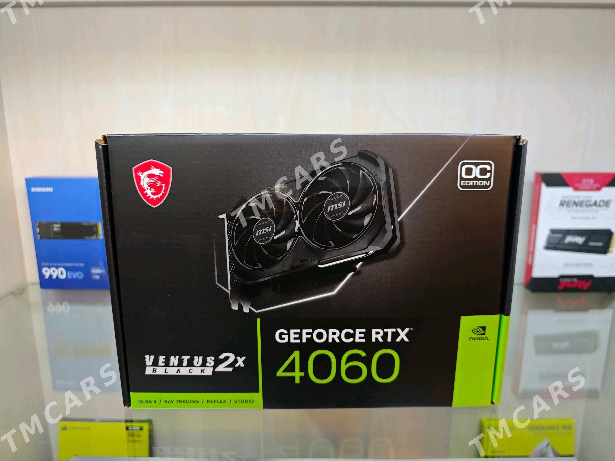 RTX 4060 MSI VENTUS BLACK - Ашхабад - img 3