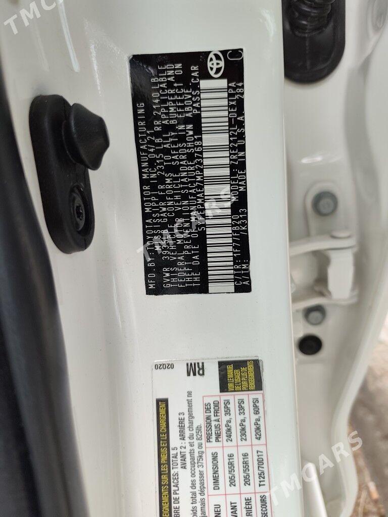 Toyota Corolla 2021 - 220 000 TMT - Анев - img 6
